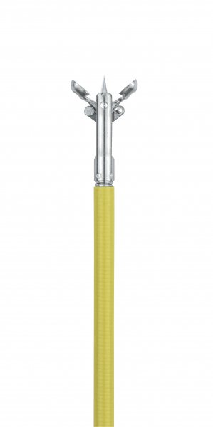 Einmal-Biopsiezange, mit Beschichtung, mit Dorn, Öffnungsweite 4,5mm, Länge 180cm