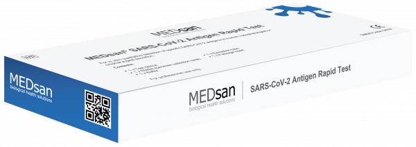 MEDsan®SARS-CoV-2 Antigen Rapid Test (4x25er) Rezeptbestellung:Nein