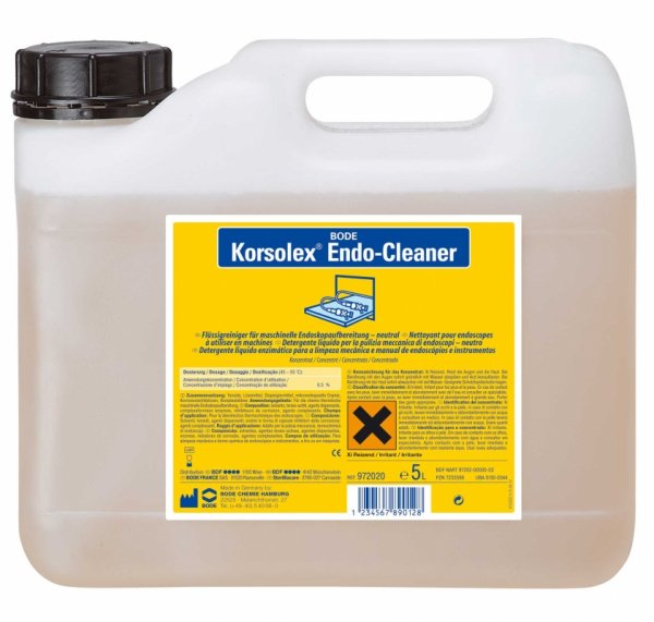 Korsolex Endo-Cleaner Kanister (5 l), (maschinelle Aufbereitung), Hartmann Rezeptbestellung:Nein