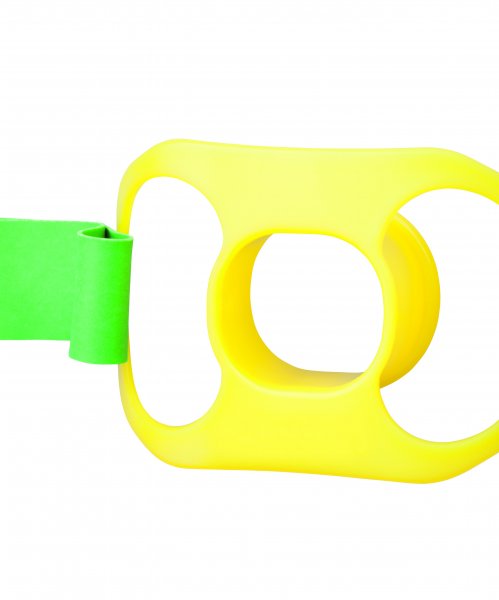 Beißring für Erwachsene, mit Gummi  Halteband, Mundöffnung Ø:  27mm x 23mm